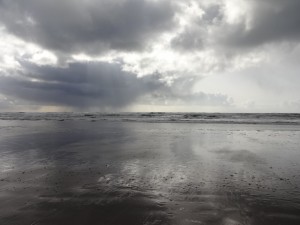 Here comes the rain, Waldport, Oregon