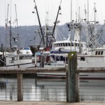 Fishing Boat in Newport Harbor, Oregon