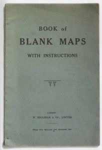 Book of Blank Maps w Instructions